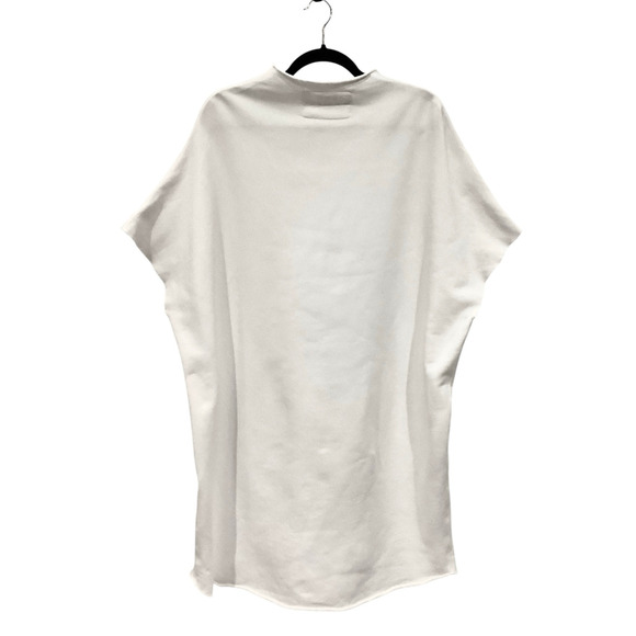 Frank & Eileen Ella The Easiest Dress Triple Fleece In White Size Medium - Large - Picture 9 of 13